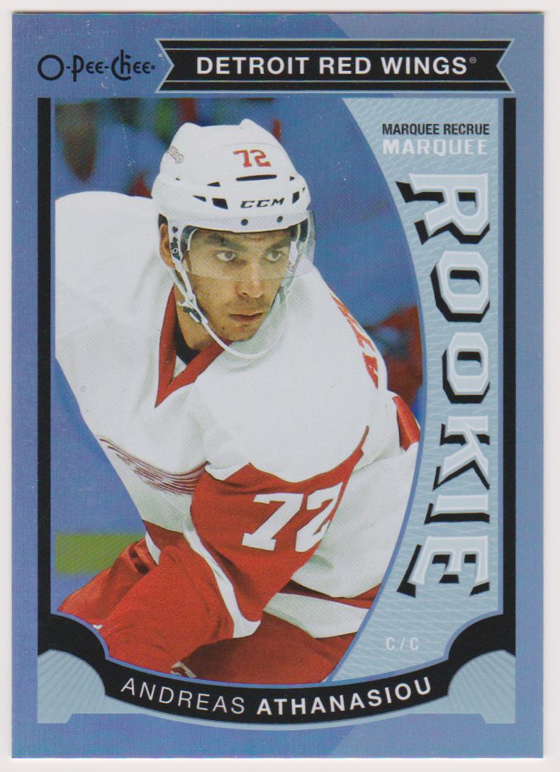 (image for) 2015-16 O-Pee-Chee Update Rainbow Foil #U37 Andreas Athanasiou RC
