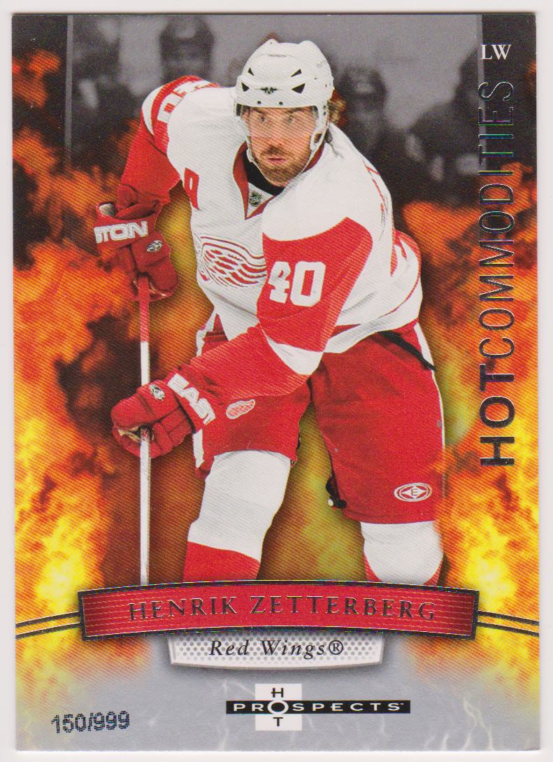 (image for) 2007-08 Hot Prospects #116 Henrik Zetterberg 150/999