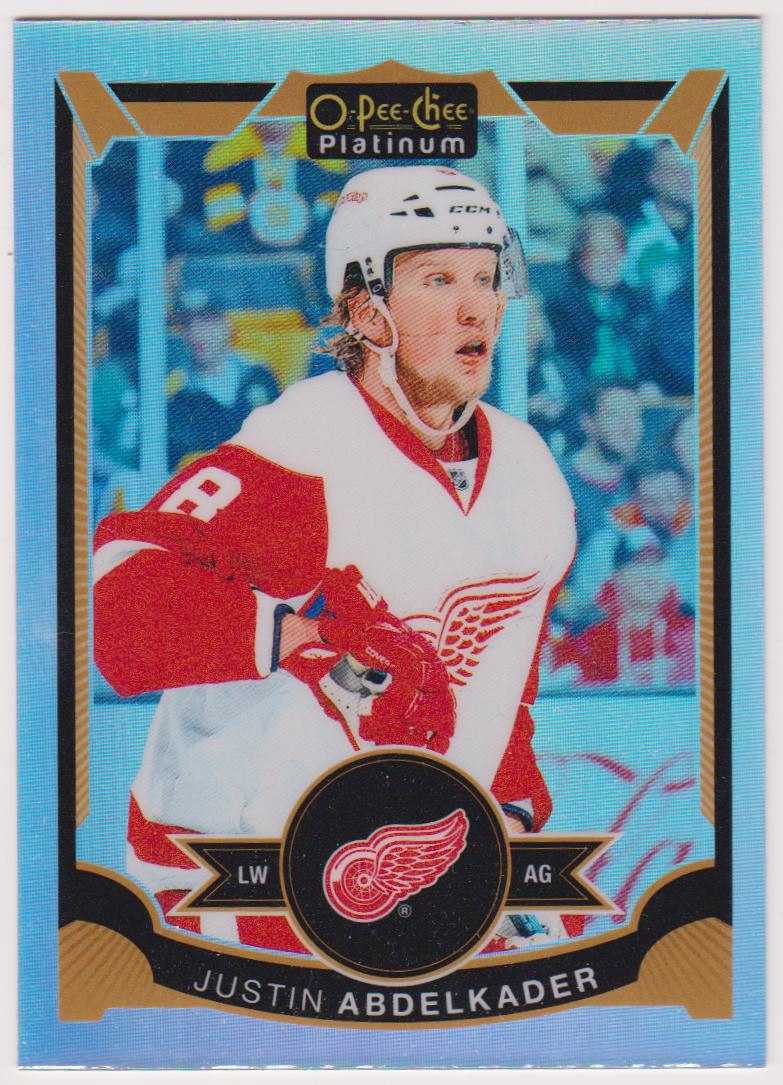 (image for) 2015-16 O-Pee-Chee Platinum Rainbow #96 Justin Abdelkader