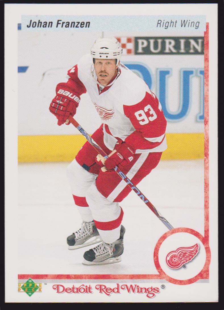 (image for) 2010-11 Upper Deck 20th Anniversary Parallel #130 Johan Franzen