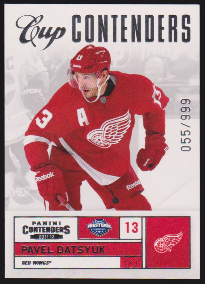 (image for) 2011-12 Panini Contenders #110 Pavel Datsyuk 055/999