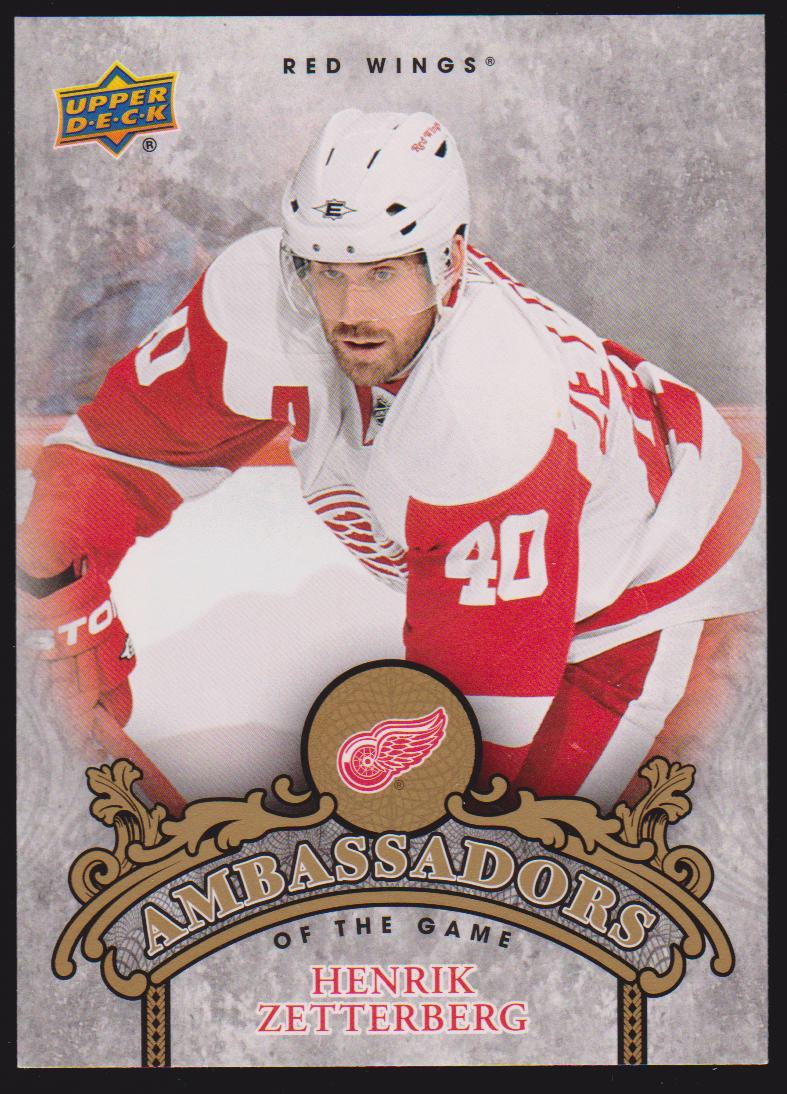 (image for) 2010-11 Upper Deck Ambassadors of the Game #AG41 Henrik Zetterberg