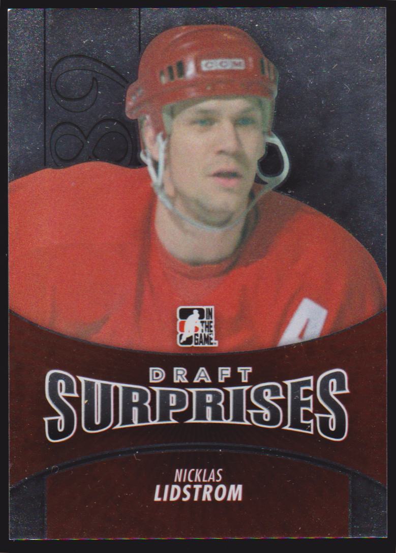 (image for) 2012-13 ITG Draft Prospects #160 Nicklas Lidstrom Draft Surprises (DS)