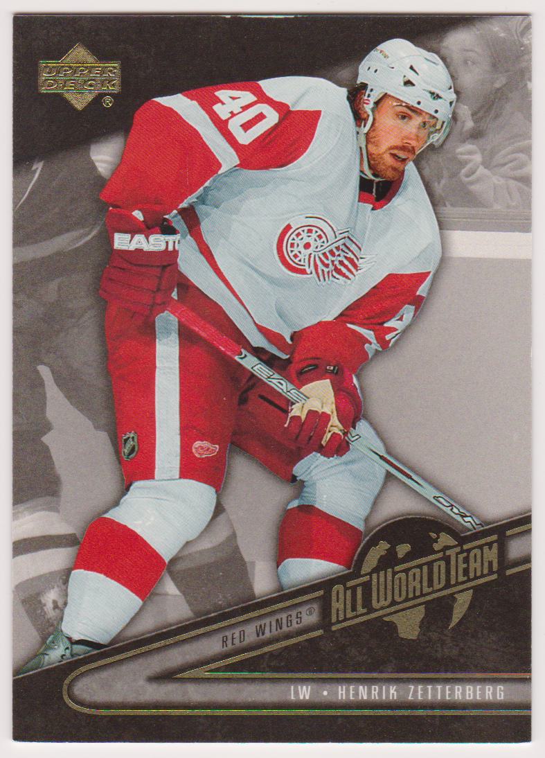 (image for) 2006-07 Upper Deck All World #AW13 Henrik Zetterberg