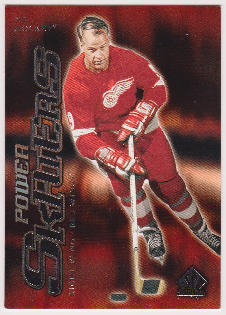 (image for) 2000-01 SP Authentic Power Skaters #P3 Gordie Howe