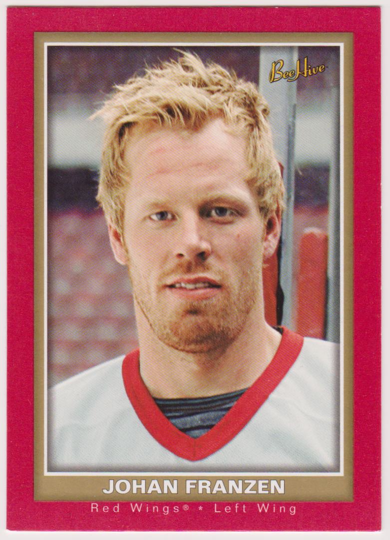 (image for) 2005-06 Beehive Red #127 Johan Franzen RC