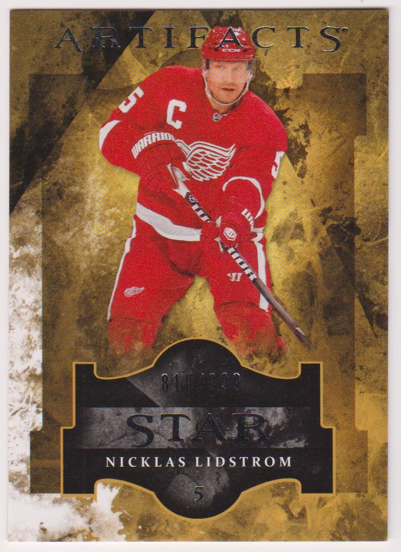 2011-12 Artifacts #143 Nicklas Lidstrom Star 810/999 (image for) 2011-12 Artifacts #143 Nicklas Lidstrom Star 810/999