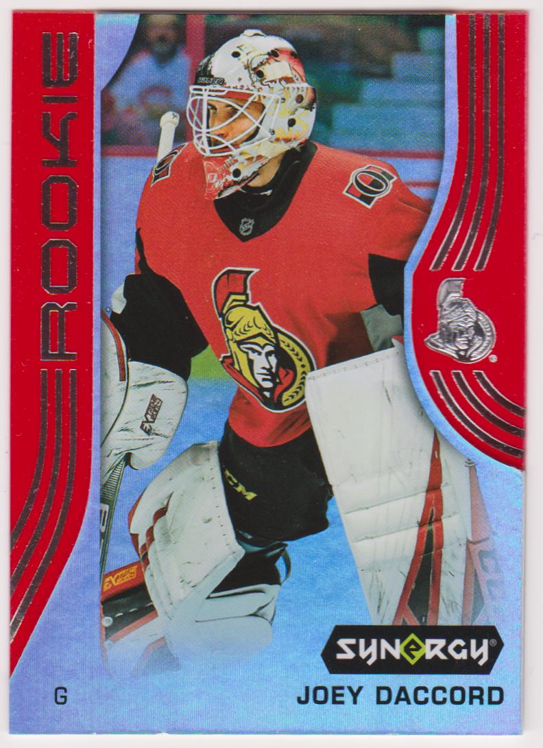 2019-20 Synergy Red #62 Joey Daccord - RC (image for) 2019-20 Synergy Red #62 Joey Daccord - RC