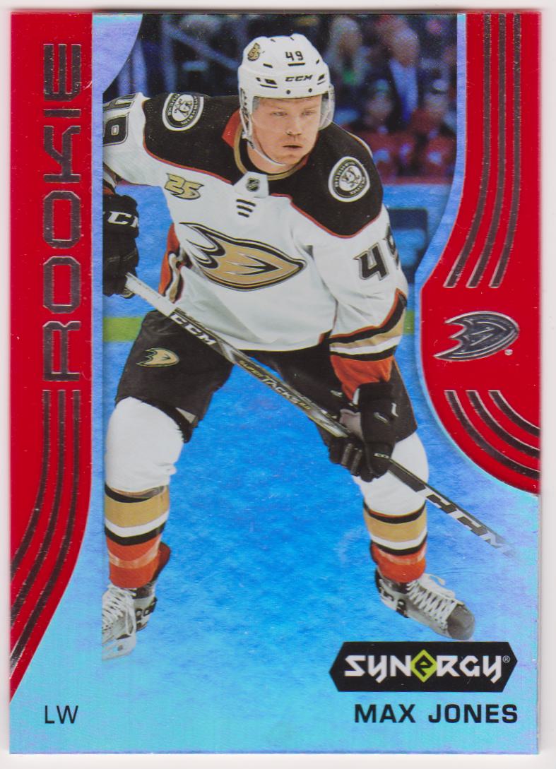 2019-20 Synergy Red #41 Max Jones - RC (image for) 2019-20 Synergy Red #41 Max Jones - RC