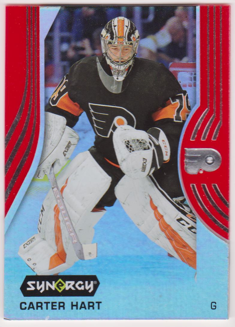 2019-20 Synergy Red Bounty #8 Carter Hart (image for) 2019-20 Synergy Red Bounty #8 Carter Hart