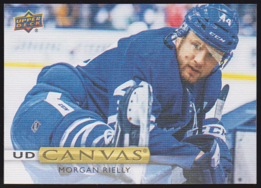 2019-20 Upper Deck Canvas #C2 Morgan Rielly (image for) 2019-20 Upper Deck Canvas #C2 Morgan Rielly