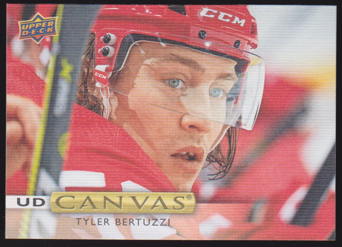 2019-20 Upper Deck Canvas #C14 Tyler Bertuzzi (image for) 2019-20 Upper Deck Canvas #C14 Tyler Bertuzzi