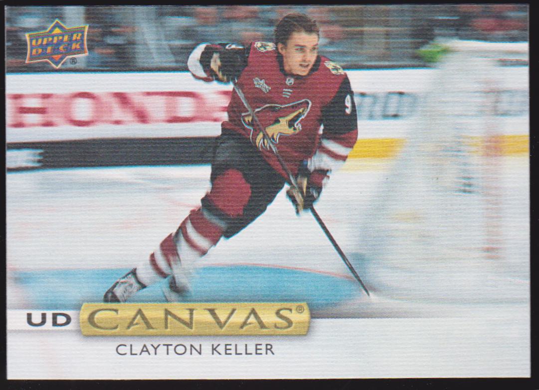 2019-20 Upper Deck Canvas #C71 Clayton Keller (image for) 2019-20 Upper Deck Canvas #C71 Clayton Keller