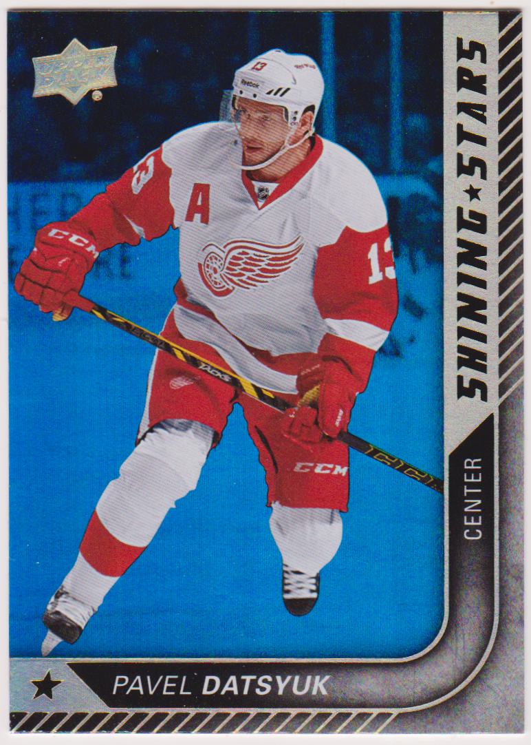 (image for) 2015-16 Upper Deck Shining Stars Royal Blue #SS25 Pavel Datsyuk