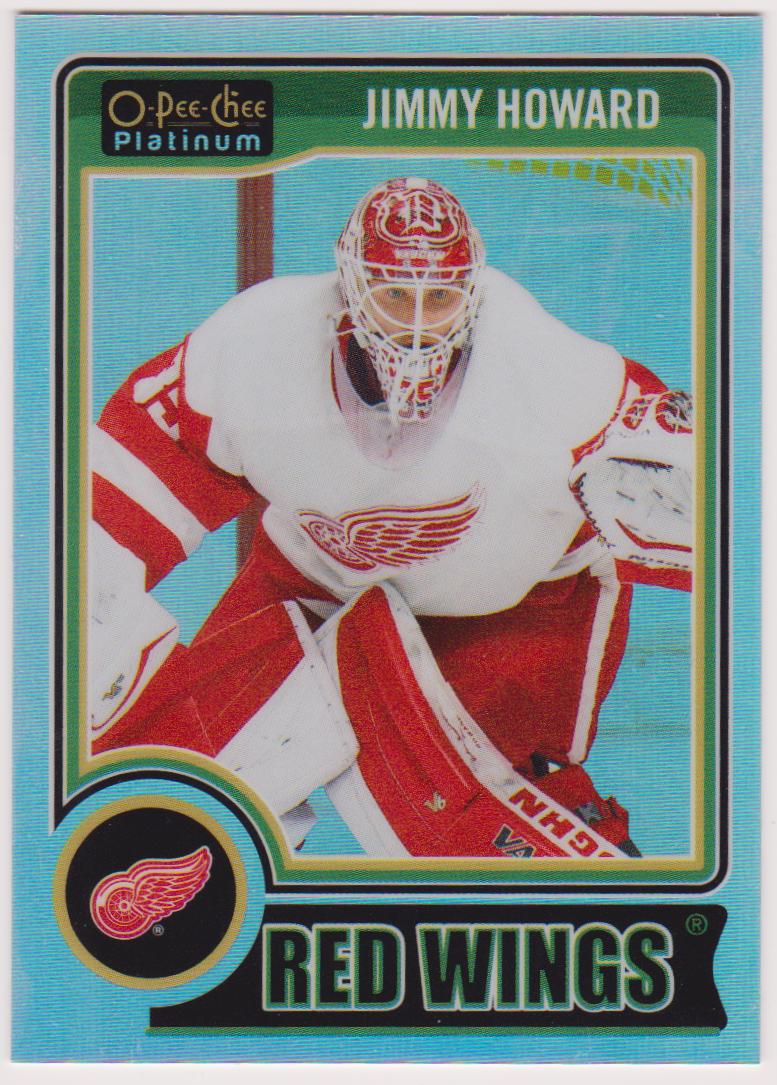 2014-15 O-Pee-Chee Platinum Rainbow #57 Jimmy Howard (image for) 2014-15 O-Pee-Chee Platinum Rainbow #57 Jimmy Howard