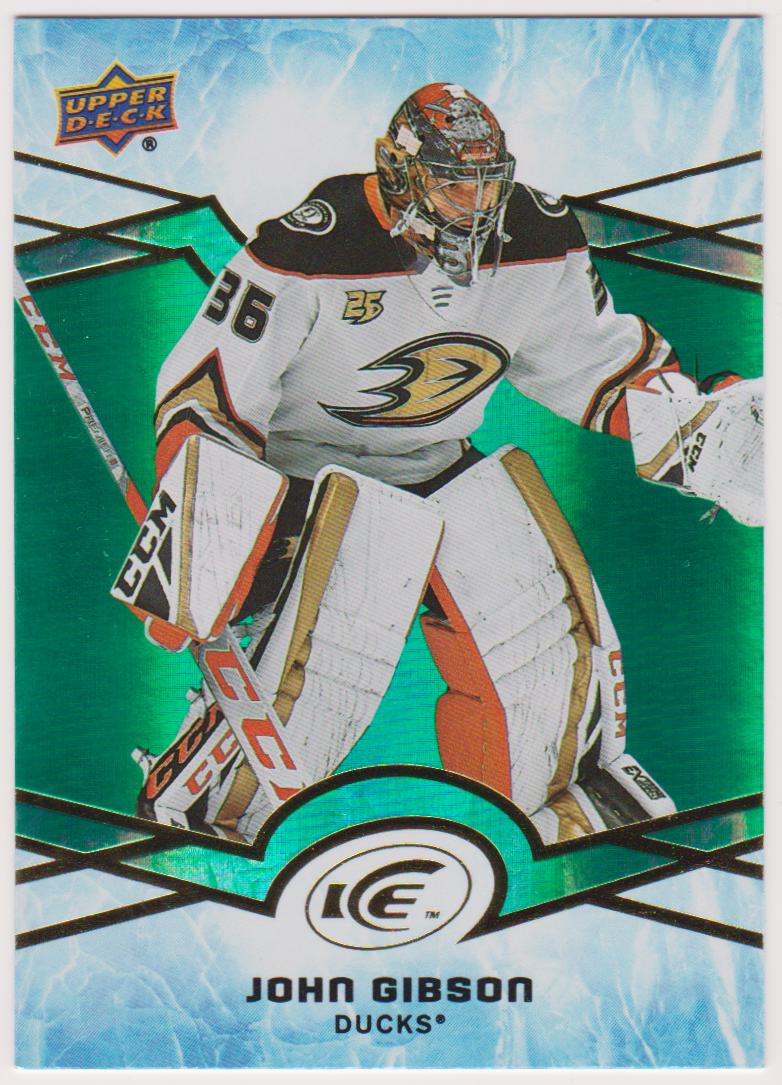 (image for) 2018-19 Upper Deck Ice Green #34 John Gibson