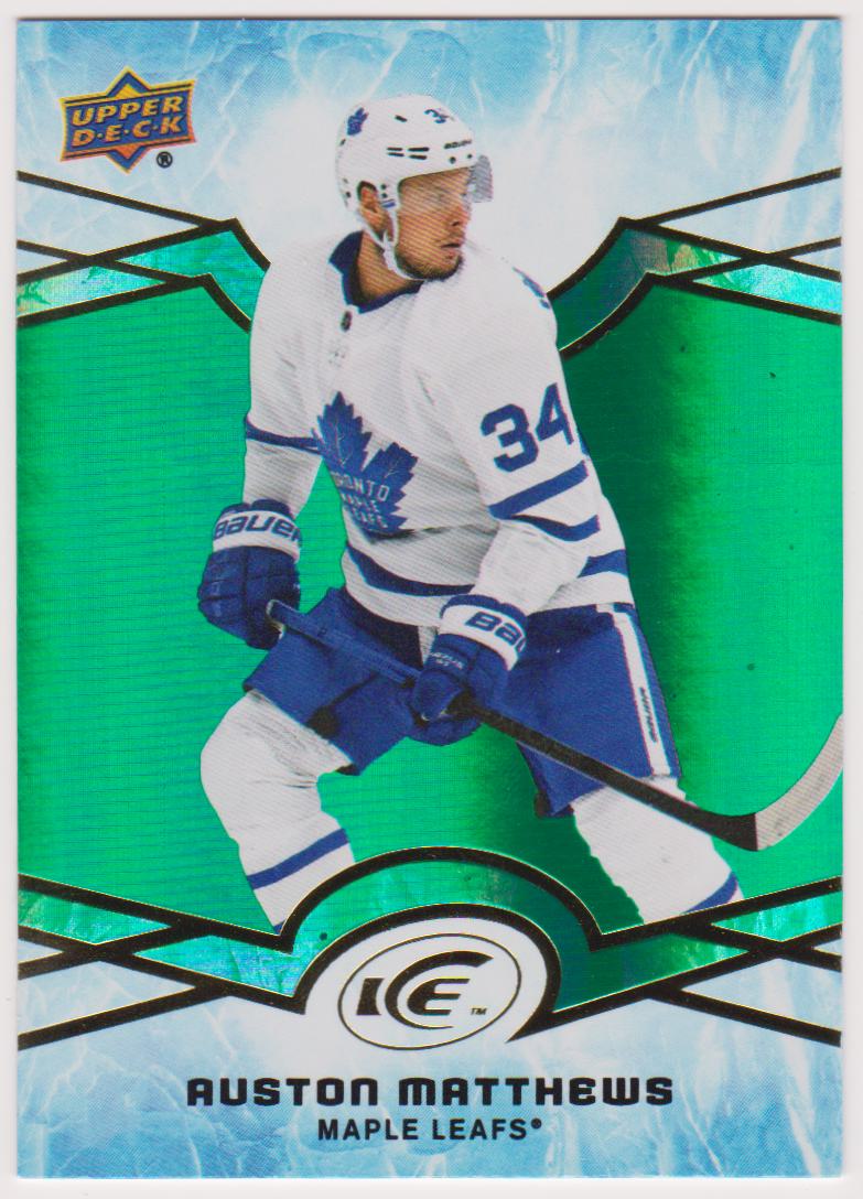 (image for) 2018-19 Upper Deck Ice Green #48 Auston Matthews