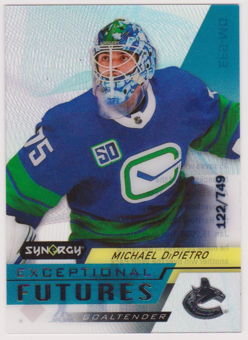 (image for) 2020-21 Synergy Exceptional Futures #EFSMD Michael DiPietro 122/749 - RC Year