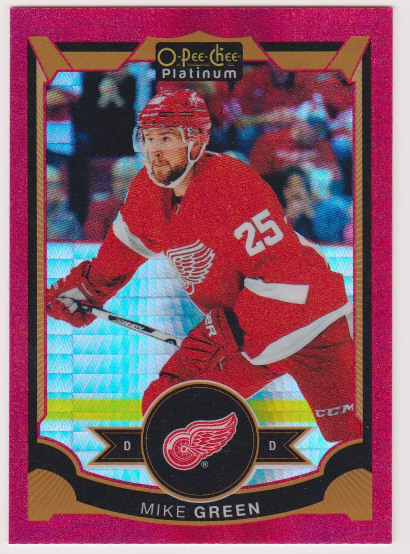 2015-16 O-Pee-Chee Platinum Red Prism #134 Mike Green 113/149 (image for) 2015-16 O-Pee-Chee Platinum Red Prism #134 Mike Green 113/149