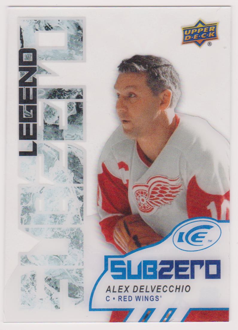 (image for) 2017-18 Upper Deck Ice Sub Zero #SZ6 Alex Delvecchio