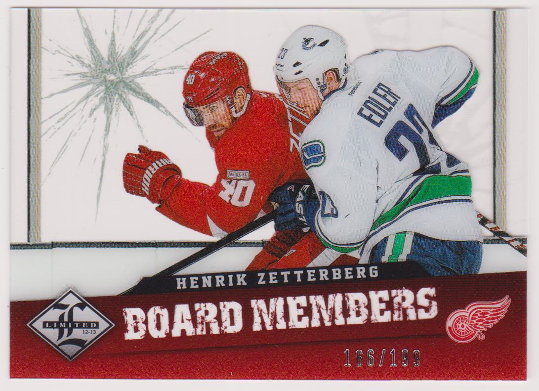 (image for) 2012-13 Limited Board Members #26 Henrik Zetterberg 166/199