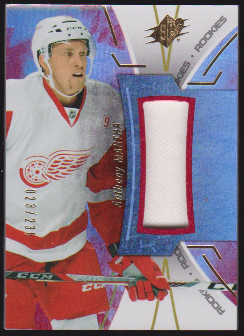 2016-17 SPx Rookies Red #RMA Anthony Mantha 023/235 (image for) 2016-17 SPx Rookies Red #RMA Anthony Mantha 023/235