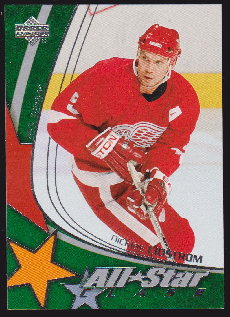 2003-04 Upper Deck All-Star Class #AS11 Nicklas Lidstrom (image for) 2003-04 Upper Deck All-Star Class #AS11 Nicklas Lidstrom