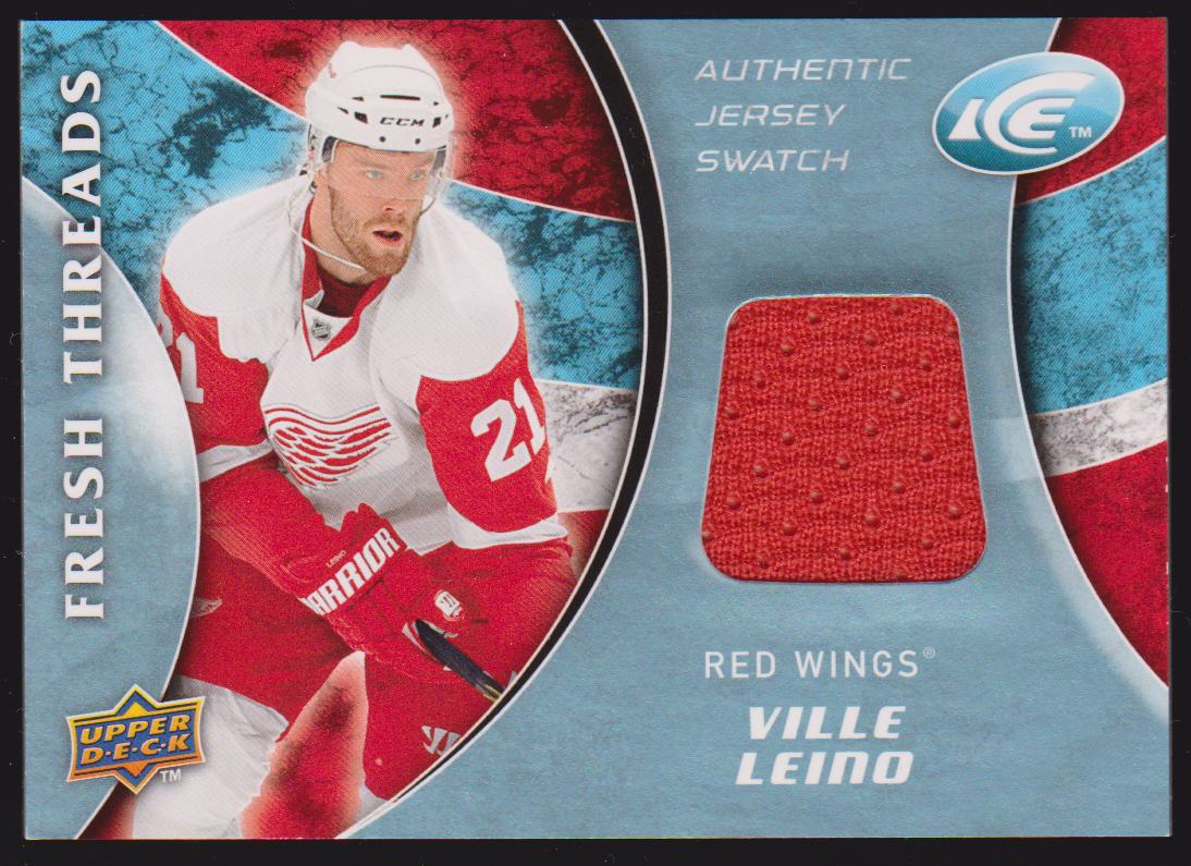 (image for) 2009-10 Upper Deck Ice Fresh Threads #FTVL Ville Leino