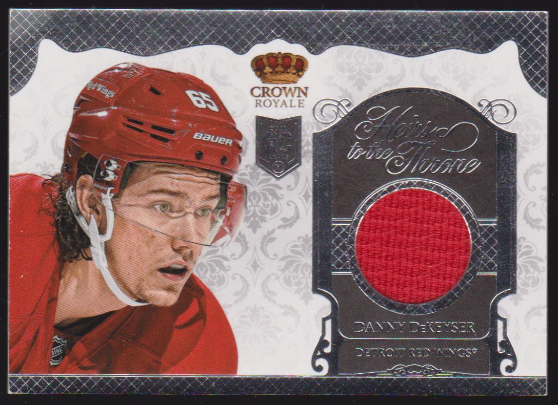 (image for) 2013-14 Crown Royale Heirs to the Throne Materials #HTDDK Danny DeKeyser