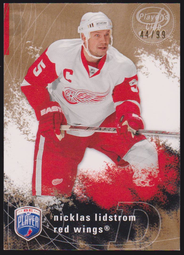 (image for) 2007-08 Be A Player Player's Club #68 Nicklas Lidstrom 44/99
