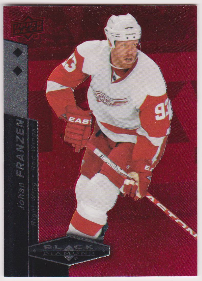 (image for) 2010-11 Black Diamond Ruby #115 Johan Franzen 053/100