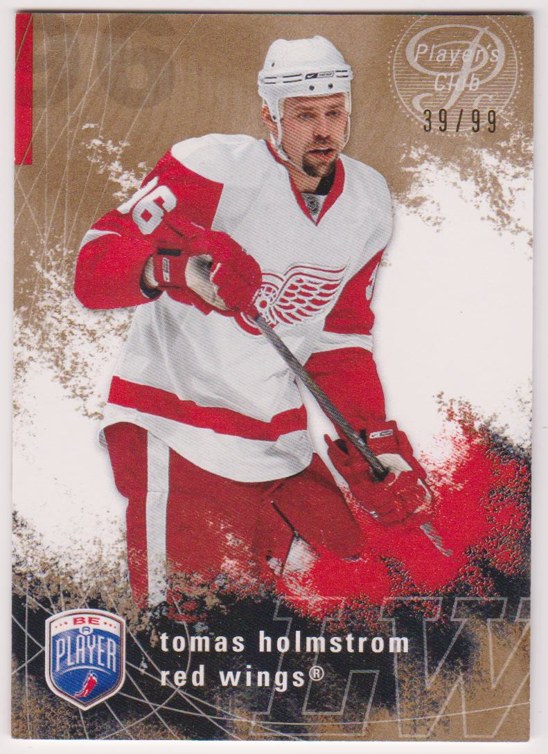 (image for) 2007-08 Be A Player Player's Club #73 Tomas Holmstrom 39/99