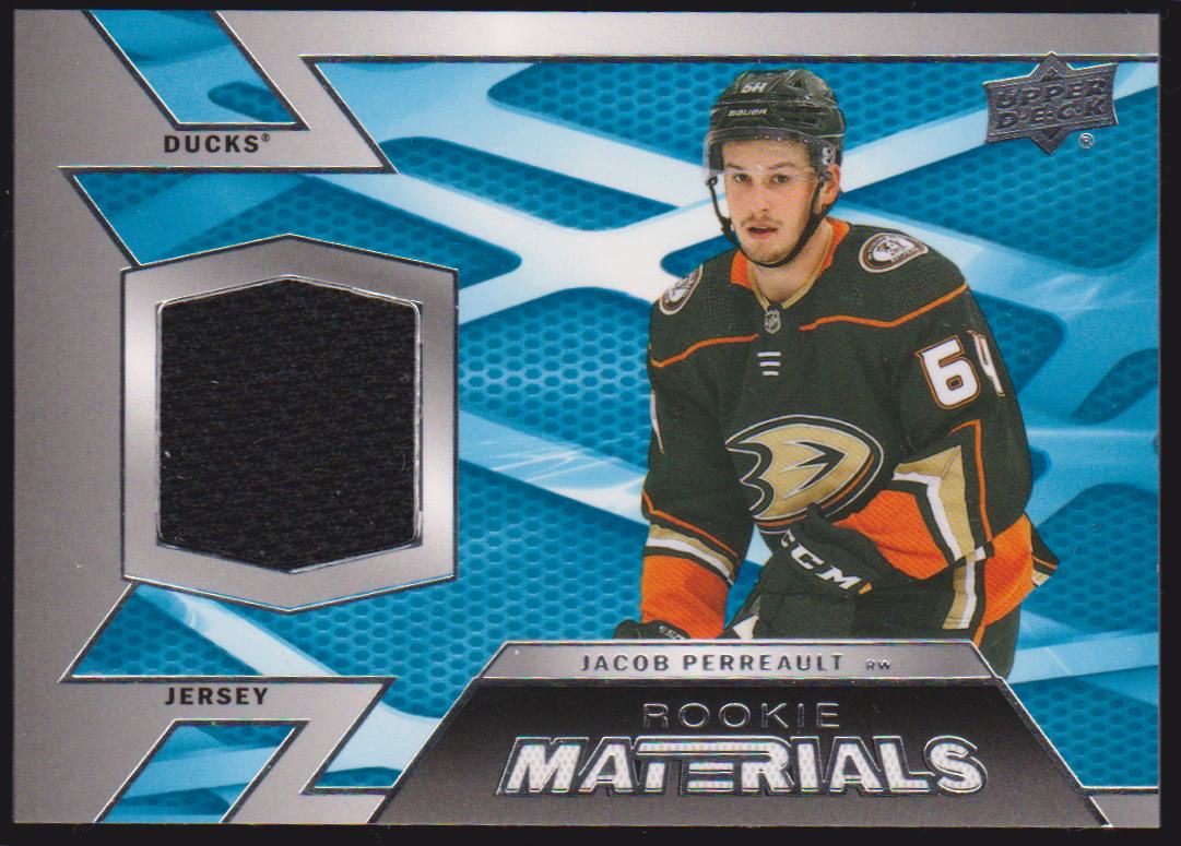 (image for) 2022-23 Upper Deck Rookie Materials #RMJP Jacob Perreault
