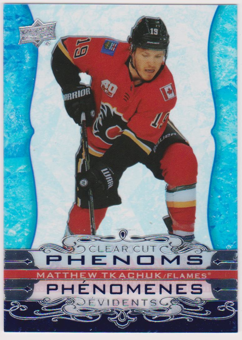 2020-21 Upper Deck Tim Hortons Clear Cut Phenoms #CC4 Matthew Tkachuk (image for) 2020-21 Upper Deck Tim Hortons Clear Cut Phenoms #CC4 Matthew Tkachuk
