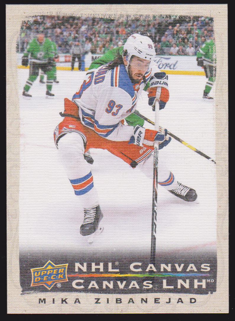 (image for) 2020-21 Upper Deck Tim Hortons NHL Canvas #C14 Mika Zibanejad