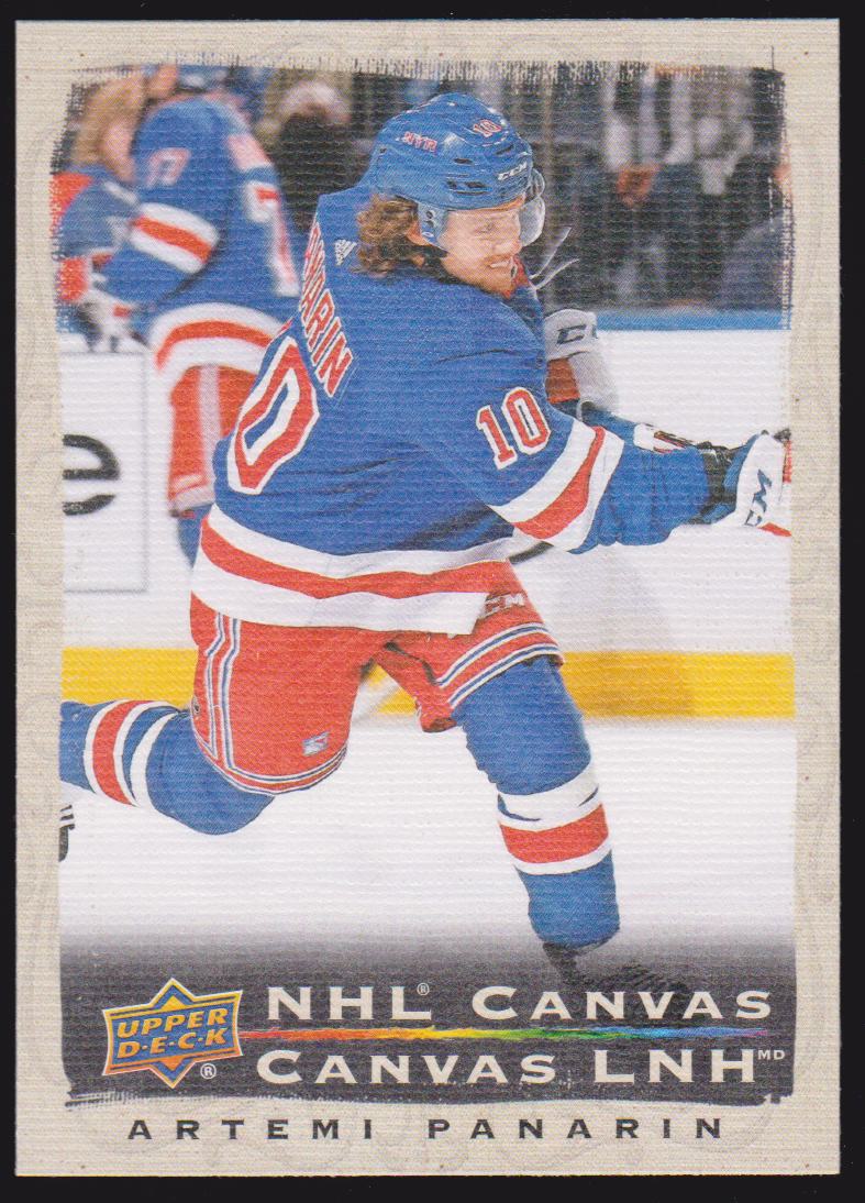 (image for) 2020-21 Upper Deck Tim Hortons NHL Canvas #C6 Artemi Panarin