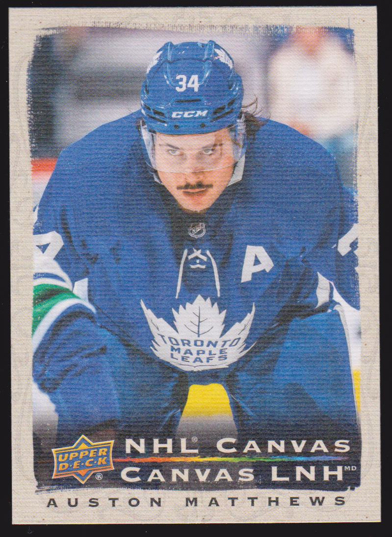 (image for) 2020-21 Upper Deck Tim Hortons NHL Canvas #C10 Auston Matthews