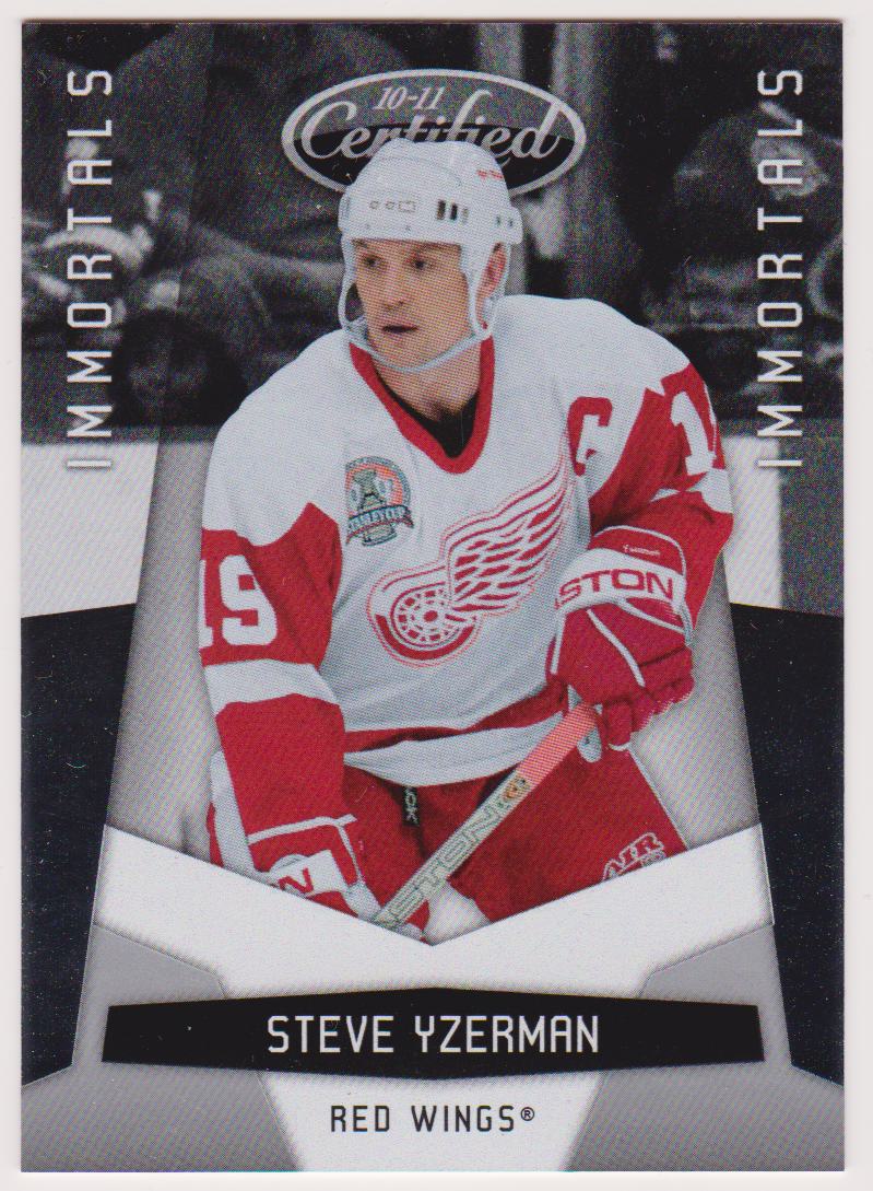 (image for) 2010-11 Certified #152 Steve Yzerman - Immortals - 066/500