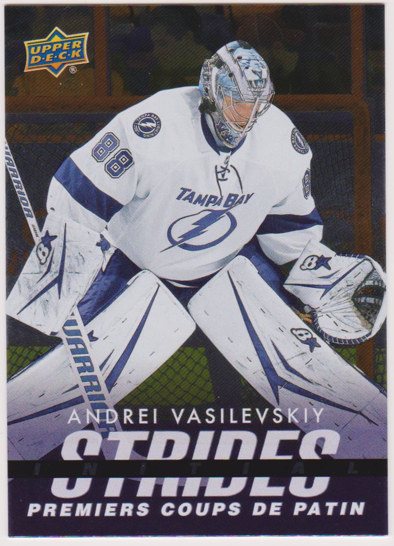(image for) 2024-25 Upper Deck Tim Hortons Rookie Retrospective Initial Strides #IS2 Andrei Vasilevskiy