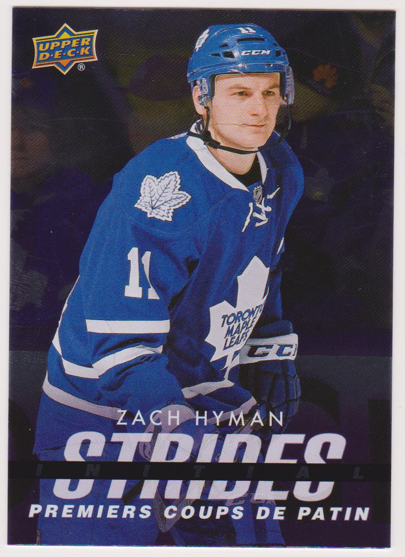 (image for) 2024-25 Upper Deck Tim Hortons Rookie Retrospective Initial Strides #IS3 Zach Hyman