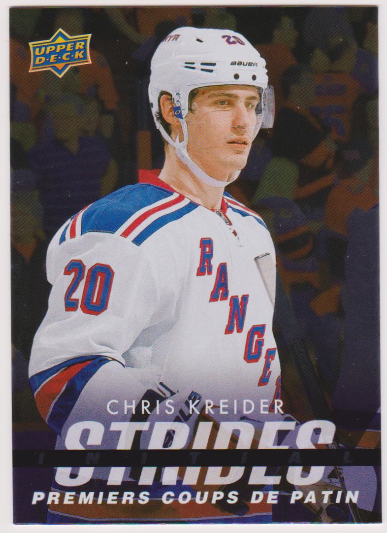 (image for) 2024-25 Upper Deck Tim Hortons Rookie Retrospective Initial Strides #IS6 Chris Kreider