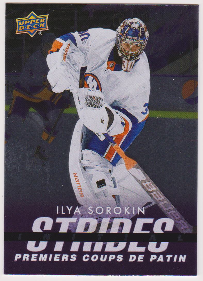 (image for) 2024-25 Upper Deck Tim Hortons Rookie Retrospective Initial Strides #IS7 Ilya Sorokin