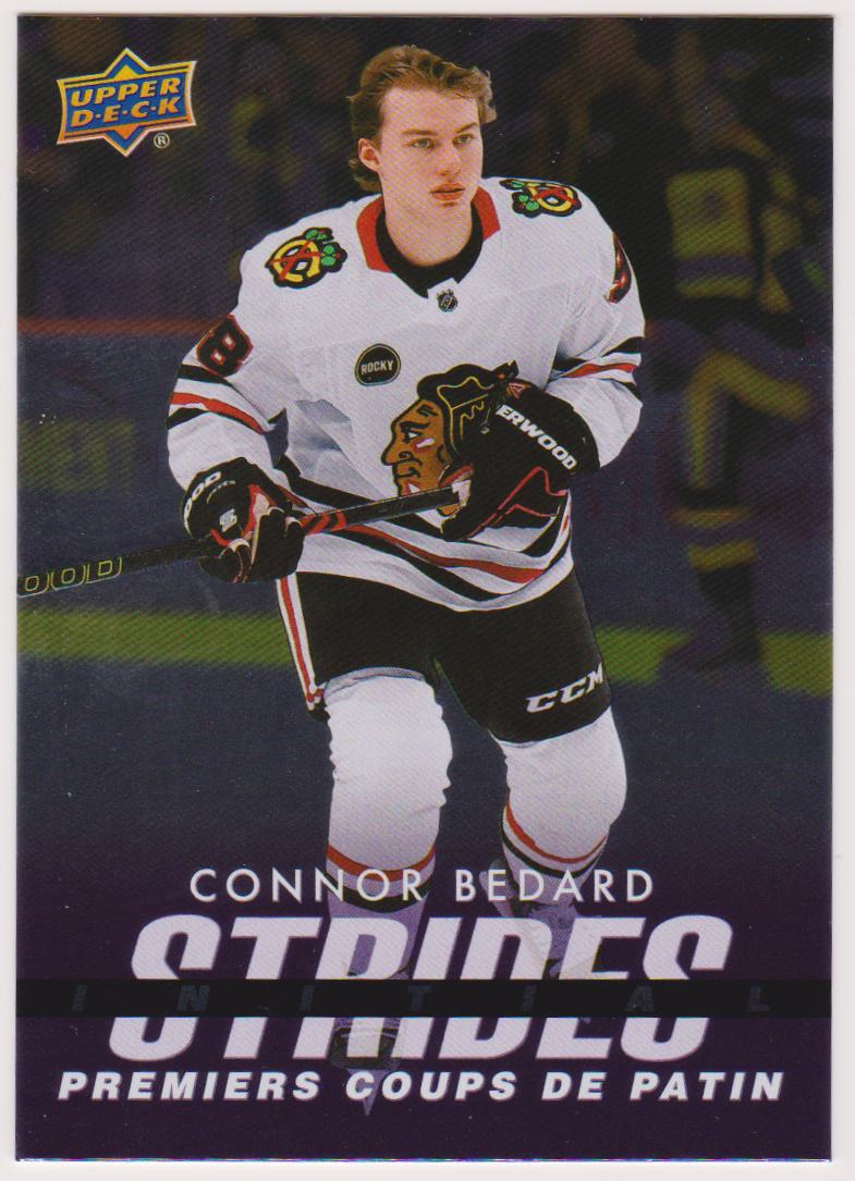 (image for) 2024-25 Upper Deck Tim Hortons Rookie Retrospective Initial Strides #IS12 Connor Bedard