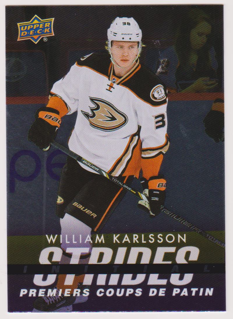 (image for) 2024-25 Upper Deck Tim Hortons Rookie Retrospective Initial Strides #IS13 William Karlsson