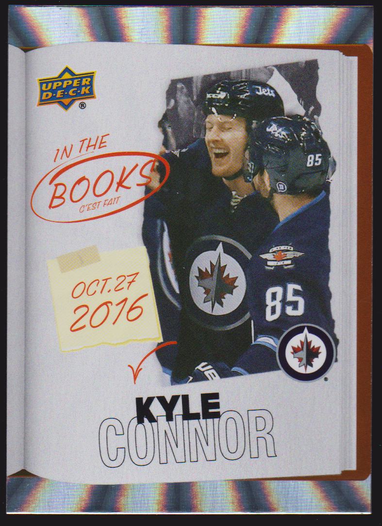 (image for) 2024-25 Upper Deck Tim Hortons Rookie Retrospective In the Books #ITB8 Kyle Connor