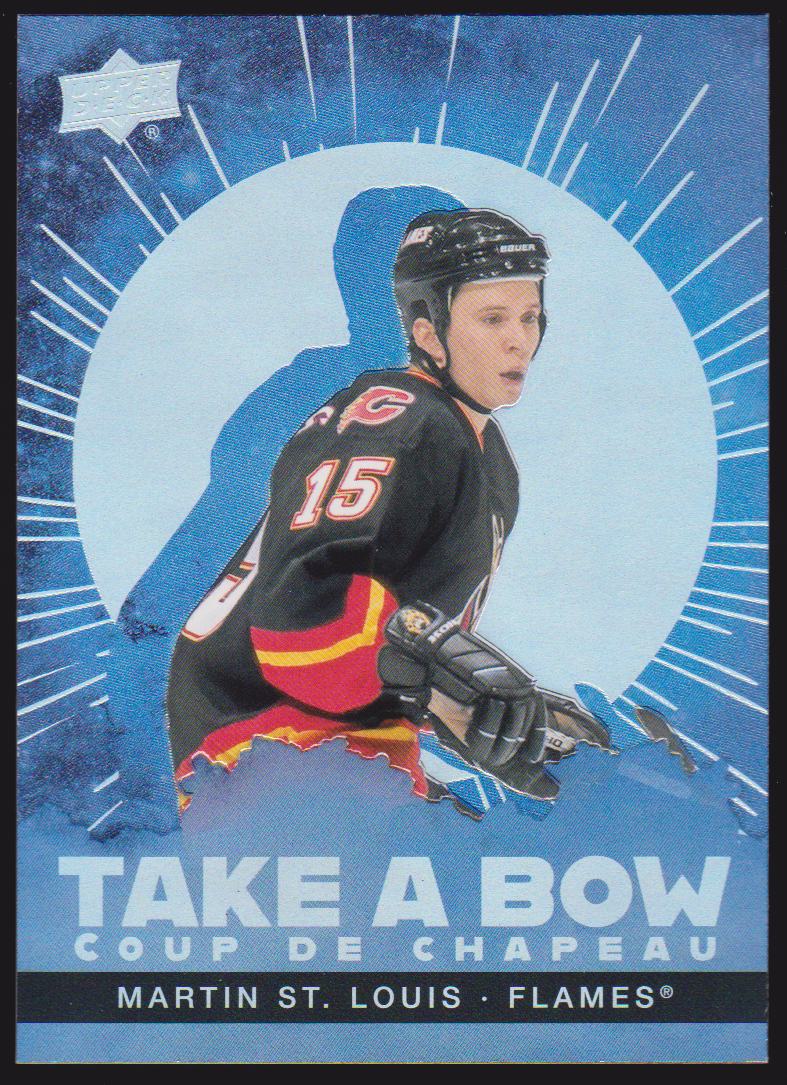 (image for) 2024-25 Upper Deck Tim Hortons Rookie Retrospective Take a Bow #TB15 Martin St. Louis