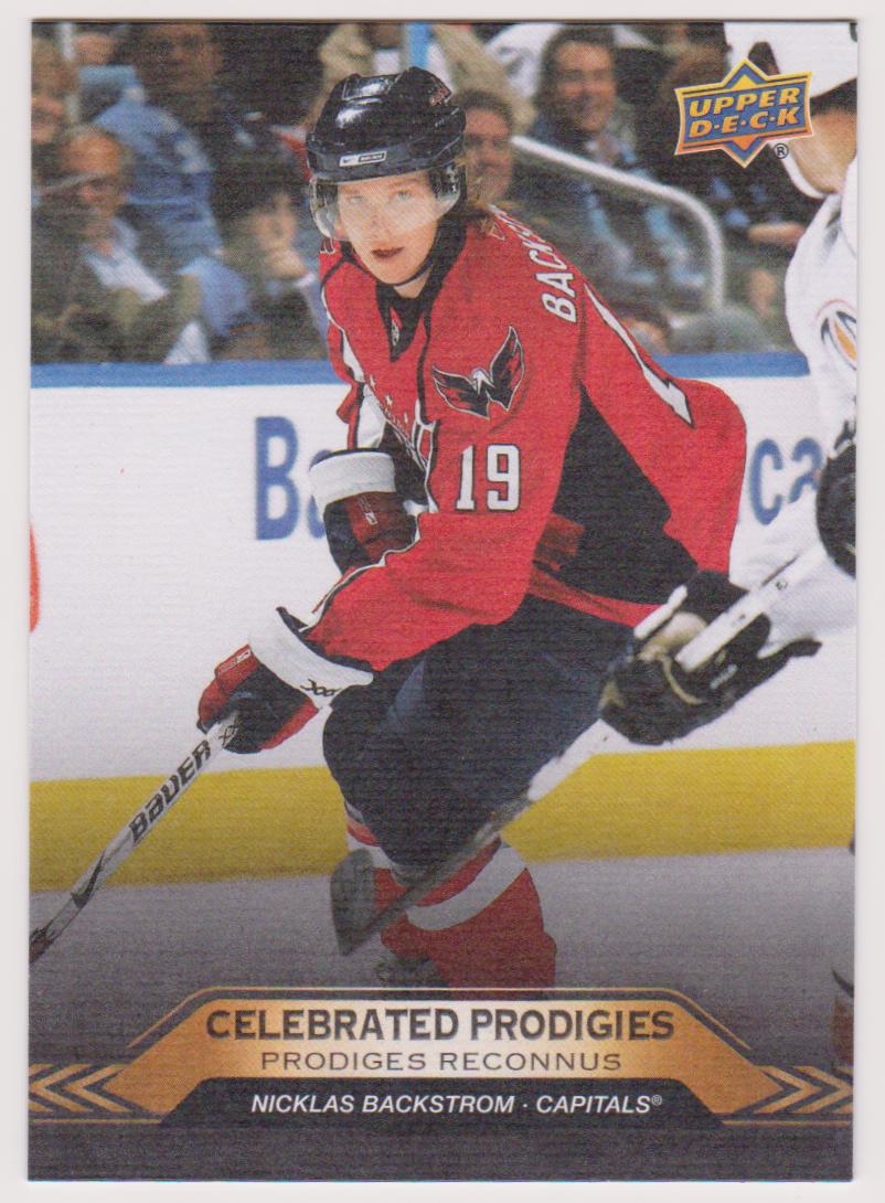 (image for) 2024-25 Upper Deck Tim Hortons Rookie Retrospective Celebrated Prodigies #CP6 Nicklas Backstrom