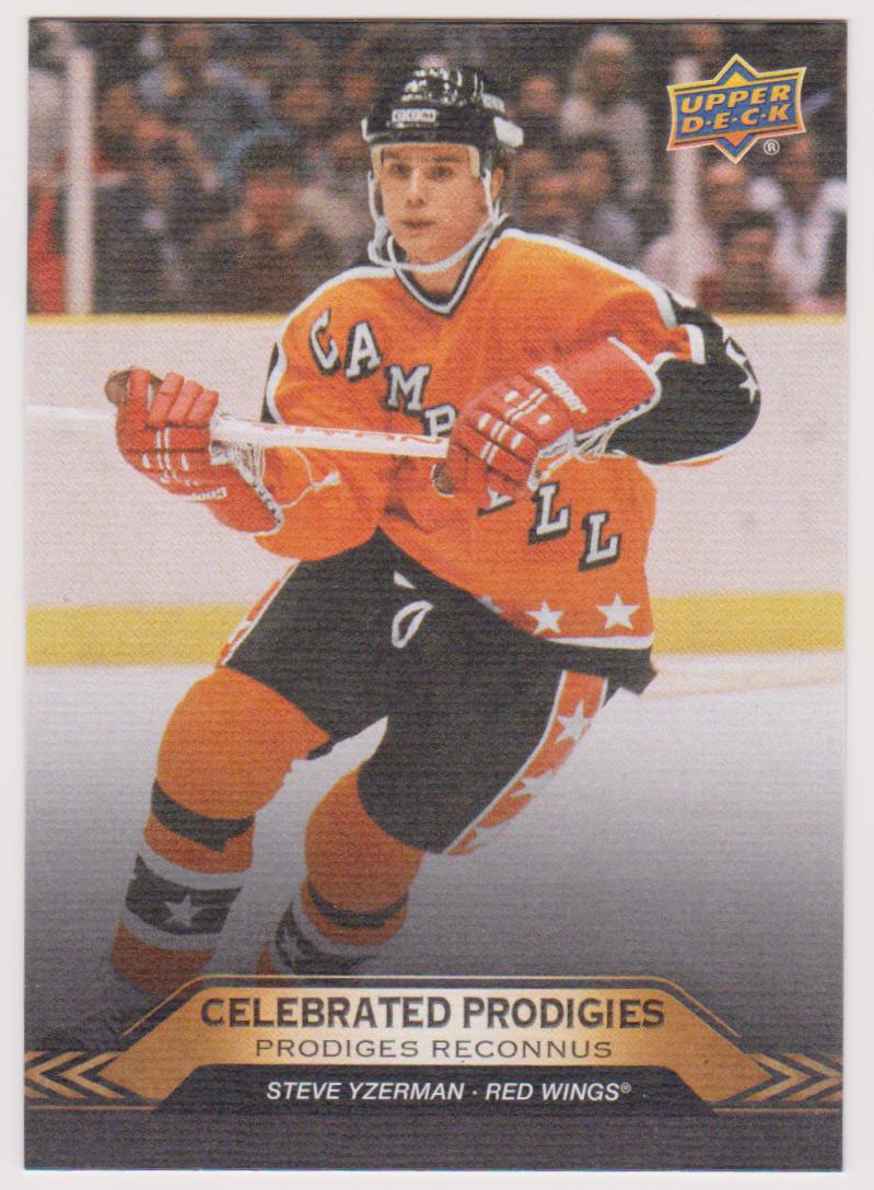 (image for) 2024-25 Upper Deck Tim Hortons Rookie Retrospective Celebrated Prodigies #CP11 Steve Yzerman