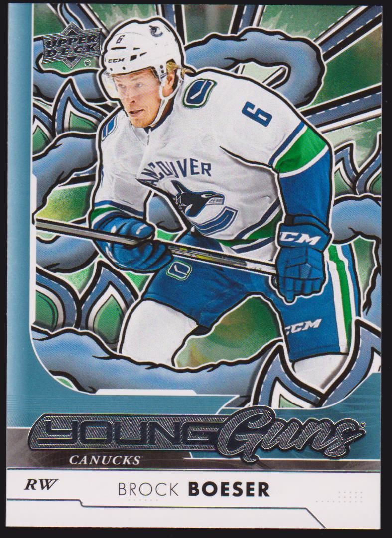 2024-25 Upper Deck Young Guns Renewed #247 Brock Boeser (image for) 2024-25 Upper Deck Young Guns Renewed #247 Brock Boeser