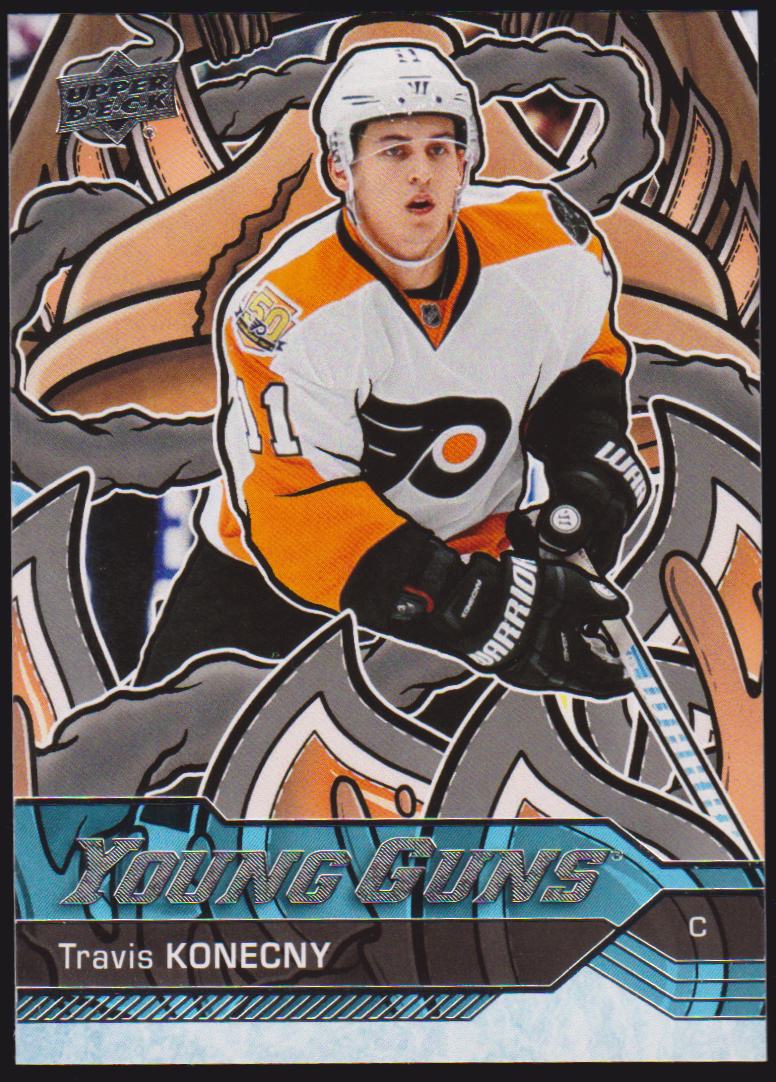 2024-25 Upper Deck Young Guns Renewed #217 Travis Konecny (image for) 2024-25 Upper Deck Young Guns Renewed #217 Travis Konecny